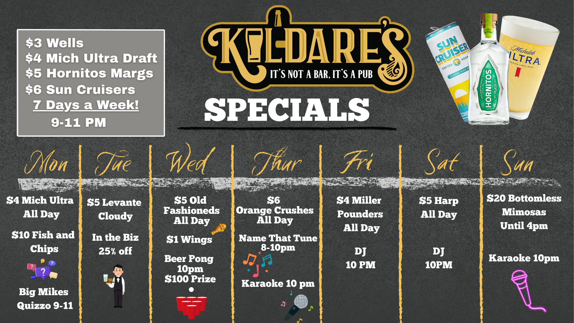 New Specials