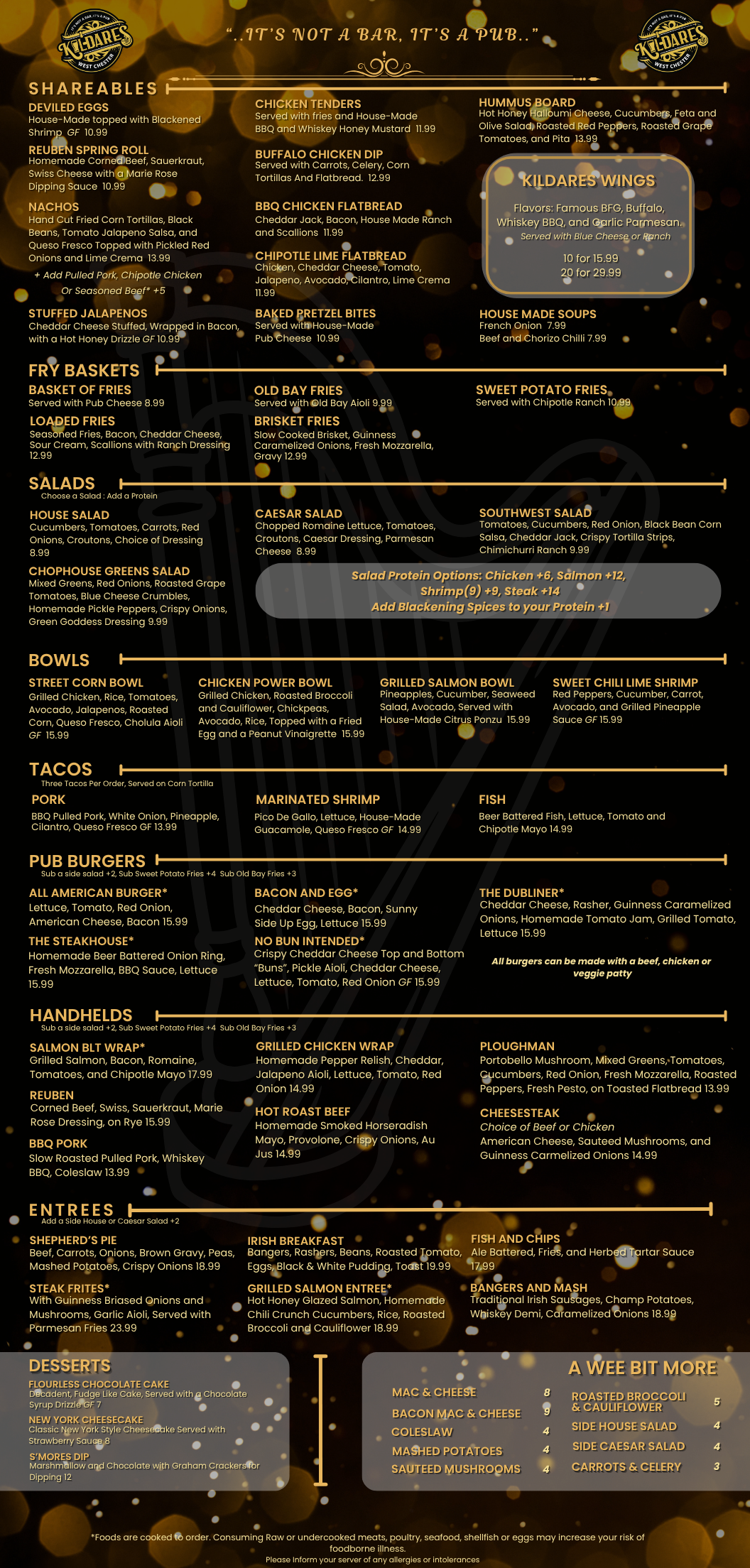 Website Menu